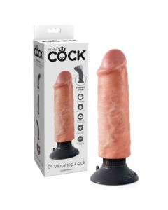 Vibrador Realístico King Cock Vibrating Cock 6