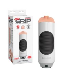 Masturbador Vibratório Vagina Pussy Stroker Mega Grip Caixa
