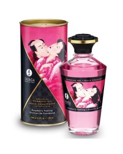 Óleo de Massagem Beijável Shunga Frambesa (100 ml)