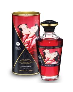 Óleo de Massagem Beijável Shunga Cereja (100 ml)