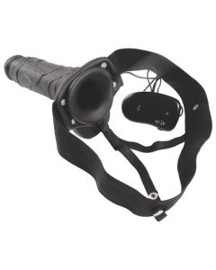 Strap On C/ Vibração e Testículos Real Rapture Air Feeling 8