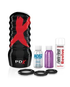 Masturbador Vagina Air-Tight Pussy Stroker PDX Elite Kit