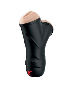 Masturbador Vibratório Duplo Double Penetration Vibrating Stroker PDX Elite 1