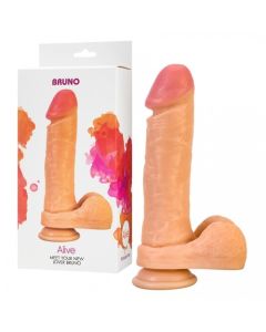 Dildo Realístico Alive Bruno Conjunto