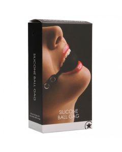 Mordaça Ouch! Silicone Ball Gag Preta Caixa