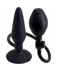 Plug Anal Insuflável Inflatable Butt Plug Silicone Pleasure Médio
