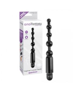 Bolas Anais Vibratórias Beginners Power Beads Anal Fantasy Conjunto