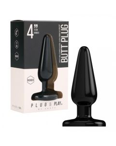 Plug Anal em Borracha Plug & Play 4
