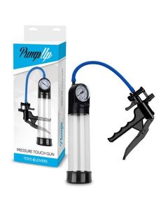 Bomba de Vácuo C/ Medidor Pressure Touch Gun Transparente Conjunto