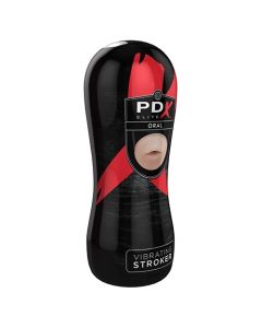Masturbador Vibrating Stroker Oral PDX Elite 1