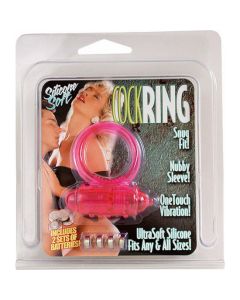 Anel Vibratório CockRing Rosa