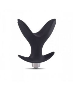 Plug Anal Vibratório Dilate Dark Side Preto 1