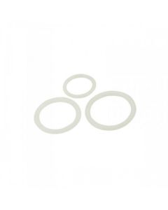 Conjunto de 3 Anéis Silicone Cock Rings Timeless Transparente