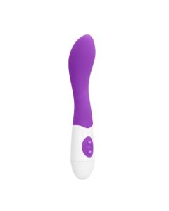 Vibrador em Silicone Bend Gc Roxo 1