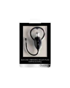Plug de Uretra C/ Vibração Silicone Vibrating Bullet Plug Ouch! Caixa