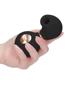Estimulador de Clitóris Recarregável Invicible Irresistible Preto 1
