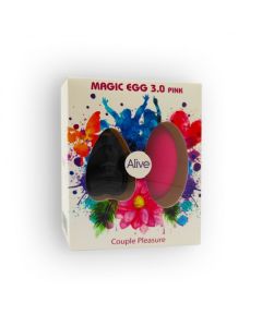 Ovo Vibratório Magic Egg 3.0 Alive C/ Mini Comando Remoto Rosa