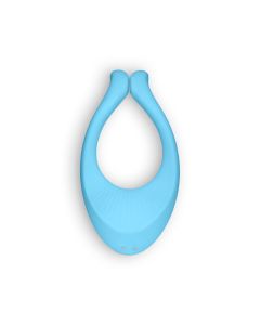 Vibrador Recarregável Multifun 1 C/ Carregador Usb Azul 1
