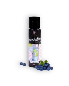 Bálsamo Lubrificante à Base de Água Secret Play Drunk In Love Sabor Gin Tónico (60 ml)