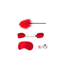 Kit Bondage Introdutório 2 Vermelho Ouch! 1