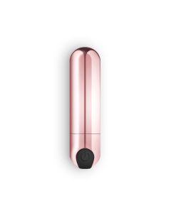Bala Vibratória Recarregável New Bullet Vibrator Rosy Gold