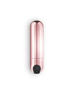 Bala Vibratória Recarregável New Bullet Vibrator Rosy Gold