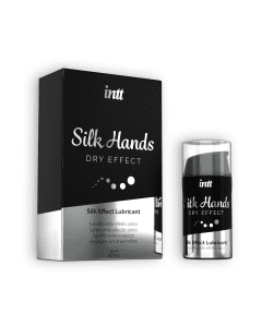 Gel Lubrificante Silicone Intt Silk Hands (15 ml) Conjunto