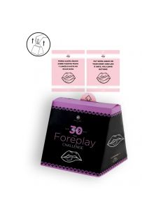 Jogo 30 Day Foreplay Challenge em Inglês e Espanhol Secret Play