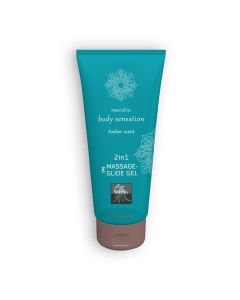 Gel Lubrificante e Massagem 2 em 1 Âmbar Shiatsu (200 ml)