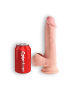 Dildo C/ Testículos 7,5