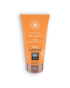 Lubrificante Comestível Shiatsu Fruity Tea Body Sensation Chá Verde & Manga (75 ml)