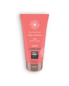 Lubrificante Comestível Shiatsu Berry Boost Taste Body Sensation Acerola & Cereja (75 ml)