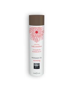 Óleo de Massagem Shiatsu Warming de Coentros e Sândalo (100 ml)