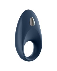 Anel Vibratório Recarregável C/ APP e Bluetooth Mighty One Ring Satisfyer Azul 1