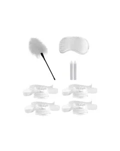 Kit Restrição Ouch! Honeymoon Bondage Kit Branco 1