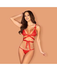 Conjunto Lovlea Vermelho Frente