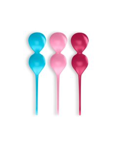 Conjunto de 3 Bolas Ben-Wa V Balls Satisfyer Coloridas 1
