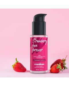 Lubrificante à Base de Água Beijável Morango (50 ml)