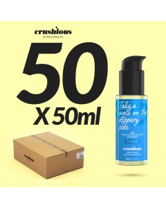 Pack de Lubrificantes à Base de Água Crushious (5 X 50 ml) + 1 Grátis