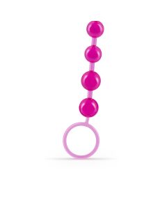Tira de 10 Pérolas Anais Crushious Rosa 1