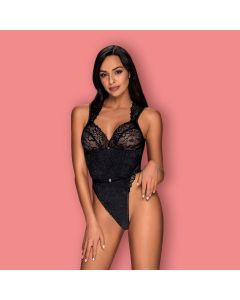 Body Elisetta Obsessive Preto Frente