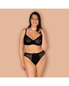 Conjunto Laurise Tamanho Queen Obsessive Preto Frente