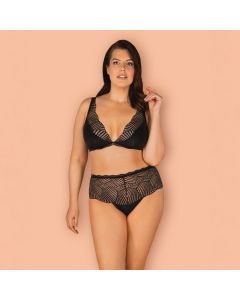 Conjunto Klarita Tamanho Queen Obsessive Preto Frente