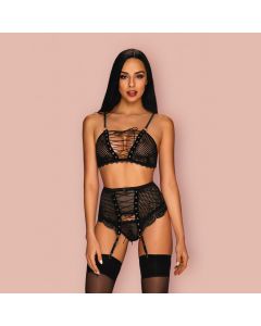 Conjunto Basitta Obsessive Preto Frente