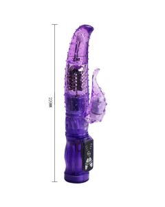 Vibrador Mini Intimate Queen Roxo Tamanho