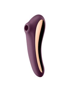Vibrador Recarregável Dual Kiss Satisfyer Bordeaux