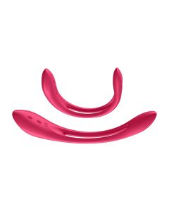 Vibrador Recarregável Elastic Joy Satisfyer Vermelho 1