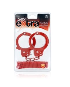 Algemas Sex Extra Vermelhas Embalagem