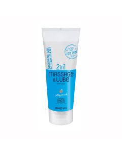 Gel Massagem e Lubrificante 2 em 1 Silky Touch Hot (200 ml)