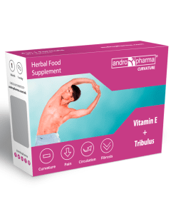 Suplemento AndroPharma Curvature Vitamina E + Tribulus (30 Un)